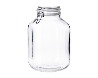 Foto 1 | Foto 1 | Contenedor Hermético de Vidrio de 4250 ml Borgonovo Transparente