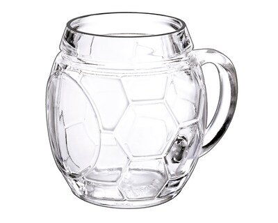 Foto 1 | Foto 1 | Juego de 6 Tarros en forma de balón de Futbol Soccer de Vidrio para Cerveza 650 ml