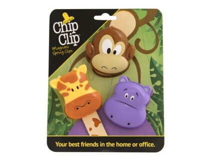 Foto 1 | Foto 1 | Set 3 Clips Jungla Chip Clip 90061 Magnéticos