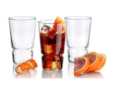Foto 3 | Foto 3 | Juego de 6 Vasos de Vidrio Borgonovo Brera de 350 ml