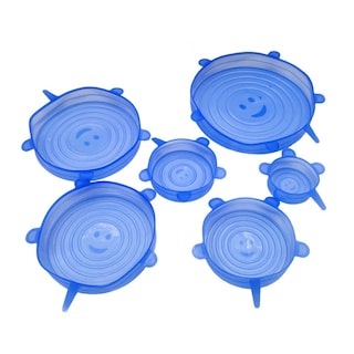 Foto 1 | Foto 1 | Tapas de Silicón Compraymas color Azul para Recipientes Flexibles