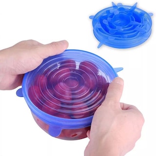 Foto 3 | Foto 3 | Tapas de Silicón Compraymas color Azul para Recipientes Flexibles