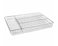Organizador de Cubiertos con 4 Compartimentos Good & Good de 26x36x5 cm color Gris