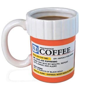 Foto 1 | Foto 1 | Taza de Cerámica en Forma de Frasco Pastillero Happyware 10091a color Blanco
