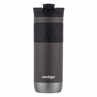 Foto 2 | Foto 2 | Kit Termo Contigo 2104596 color Azul y Negro Vaso 20 Oz 2 Piezas Snapseal para Agua