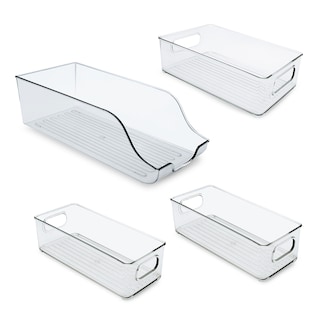 Foto 1 | Foto 1 | Set de 4 Organizadores de Refrigerador Lo Necesito Transparente