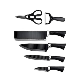 Foto 2 | Foto 2 | Juego de Cuchillos con Tijeras Genérico 001 color Negro