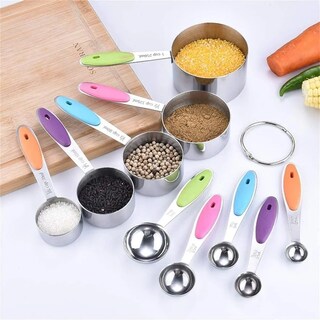 Foto 3 | Foto 3 | Juego de 10 Tazas y Cucharas Medidoras Malubero Multicolor