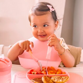 Foto 2 | Foto 2 | Click-mat Mini + Plato color Rosa Twistshake