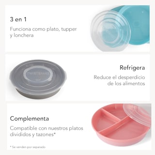 Foto 4 | Foto 4 | Click-mat Mini + Plato color Rosa Twistshake