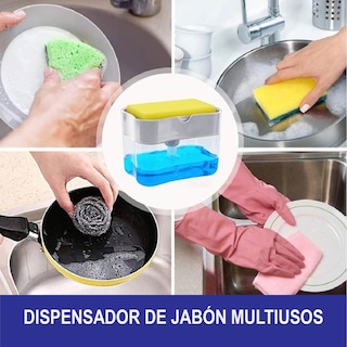 Foto 5 | Foto 5 | Dispensador de Jabón para Cocina Chic Fantasy con Soporte para Esponja
