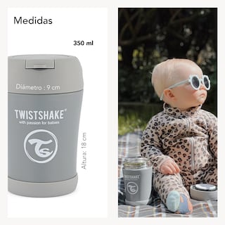 Foto 6 | Foto 6 | Contenedor Térmico Twistshake 350 ml color Azul