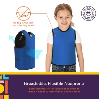 Foto 4 | Foto 4 | Chaleco de Compresión Sensorial Special Supplies Azul - Venta Internacional