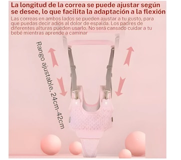 Foto 2 | Foto 2 | Arnés De Seguridad Para Caminar Transpirable Para Bebés