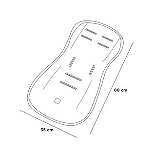 Foto 5 | Foto 5 | Cubre Carreola Nap 100% Algodón Acolchado Y Fresco - Arcoiris Love