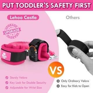 Foto 2 | Foto 2 | Correa Lehoo Castle Para Niños Pequeños De 1 A 5 Años Con Cerradura Con Llave Antipérdida - Venta Internacional.