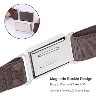 Foto 5 | Foto 5 | Cinturón Magnético Ajustable Xzqtive Para Niños Y Niñas, Paquete De 2 - Venta Internacional.