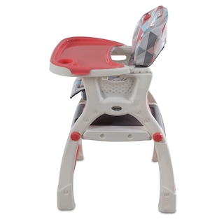 Foto 4 | Foto 4 | Silla Alta Prinsel Kinder City Triángulos color Rosa