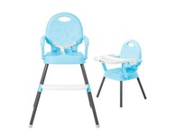 Bluelander Silla Para Bebé, Periquera Para Bebé, Silla Desmontable Con Patas Ajustables De Altura, Cinturón De Seguridad, Periqu