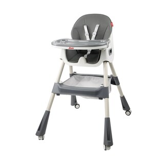 Foto 1 | Foto 1 | Silla Alta Periquera D'bebé Eat & Rock 3 en 1 Gris