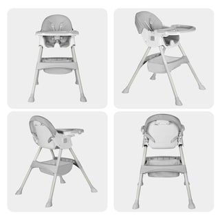 Foto 3 | Foto 3 | Silla Periquera Bebé Ag Box 2 En 1 Plegable Gris