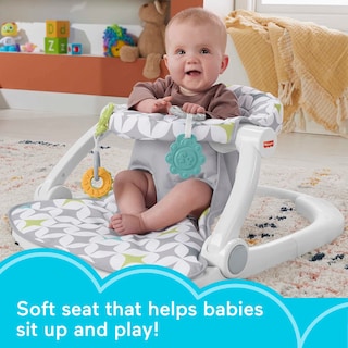 Foto 3 | Foto 3 | Silla Portátil Para Bebés Fisher-price Con Mordedor Sin Bpa - Venta Internacional.