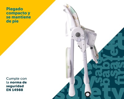 Foto 7 | Foto 7 | Safety 1st Silla Alta Para Bebé Tavola Dinosaurios