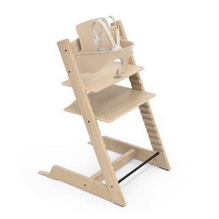 Foto 1 | Foto 1 | Silla Alta Stokke Tripp Trapp Oak Natural Con Juego Para Bebés De 6 A 36 M - Venta Internacional.