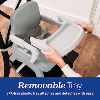 Foto 5 | Foto 5 | Asiento Elevador Chicco Bento 3 En 1 Portátil Para Bebés, Color Gris - Venta Internacional.