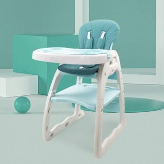 Foto 4 | Foto 4 | Silla Alta Periquera Verde Convertible A Escritorio (mesa Y Silla) Infantil Peke Baby