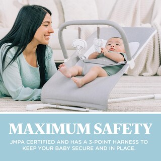 Foto 5 | Foto 5 | Baby Bouncer Baby Delight Highland Para Bebés De 0 A 6 Meses, Color Gris - Venta Internacional.