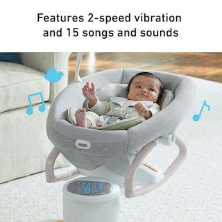 Foto 5 | Foto 5 | Baby Swing Graco Soothe My Way Con Balancín Extraíble Madden - Venta Internacional.