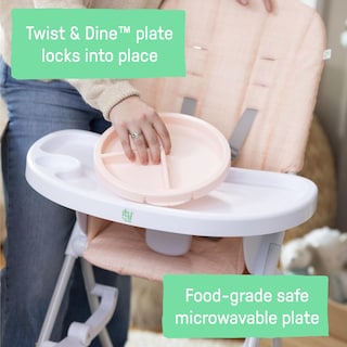 Foto 3 | Foto 3 | Trona Plegable Compacta Ingenuity City Sun Valley Pink - Venta Internacional.