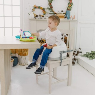 Foto 5 | Foto 5 | Elevador Multiasiento Bumbo 3 En 1 Para Bebés Con Bandeja De Alimentación, Color Azul - Venta Internacional.
