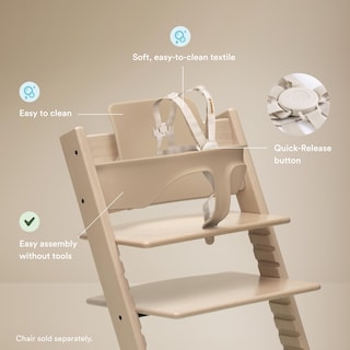 Foto 3 | Foto 3 | Juego De Tronas Stokke Tripp Trapp Para Bebés, 2 Naturales, De 6 A 36 Meses - Venta Internacional.