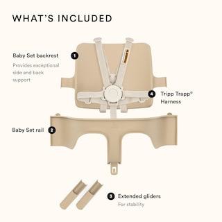 Foto 4 | Foto 4 | Juego De Tronas Stokke Tripp Trapp Para Bebés, 2 Naturales, De 6 A 36 Meses - Venta Internacional.