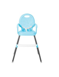 Foto 1 | Foto 1 | Silla Periquera para Bebé Alta Plegable Portátil 3 en 1 Azul