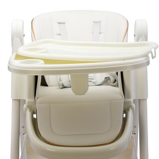 Foto 4 | Foto 4 | Periquera Munich Para Bebé Reclinable Y Ajustable – Silla Alta Con Bandeja Desmontable Y Arnés Seguro - Blanca