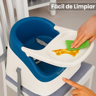 Foto 8 | Foto 8 | Bebbly Asiento Elevador Para Bebé Booster 3 En 1 Portátil