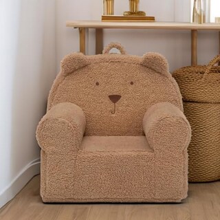 Foto 5 | Foto 5 | Silla Delta Children Gap Babygap Sherpa Bear Tan - Venta Internacional.