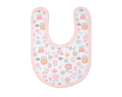 Foto 6 | Foto 6 | Baberos Herradura Baby Mink Bm12m color Rosa 6 Piezas