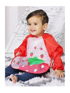 Foto 5 | Foto 5 | Babero Impermeable De Cobertura Completa Para Bebé 6 Pz Animales Multicolor