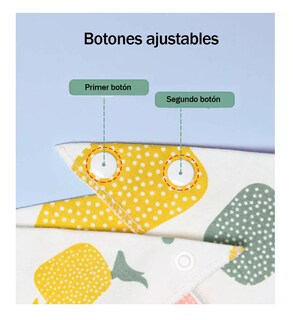 Foto 5 | Foto 5 | Baberos Bandana Absorbentes y Suaves 15 piezas para Bebés