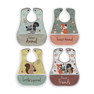 Foto 1 | Foto 1 | Baberos Impermeables Beikiakids Forest Friends para Bebé