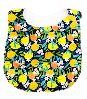 Foto 5 | Foto 5 | Kit de 4 Baberos para Bebé Luulu Frutas Impermeable de Algodón Orgánico