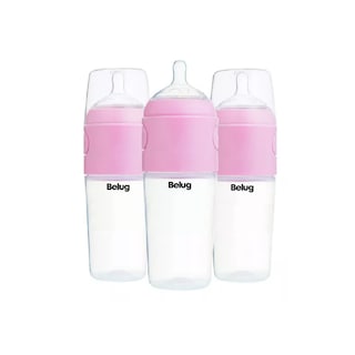 Foto 1 | Foto 1 | Biberón Anticólico Para Mezclar Fórmula 9oz/260ml 3pz Belug, Rosa