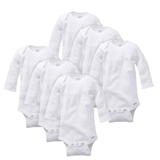 Foto 1 | Foto 1 | Mono Gerber De Manga Larga Unisex Para Niños Pequeños, 4t, Blanco - Venta Internacional.