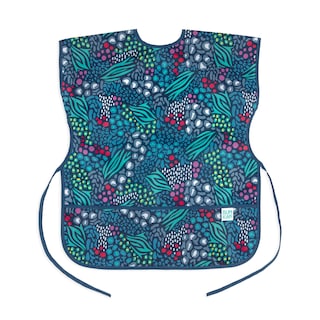 Foto 1 | Foto 1 | Babero Impermeable De Manga Corta Smock Bumkins De 3 A 7 Años, Color Azul Selvático - Venta Internacional.