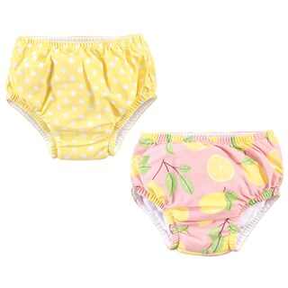 Foto 2 | Foto 2 | Pañales De Natación Hudson Baby Unisex Con Limones Rosas De 6 A 12 Meses, 2 Unidades - Venta Internacional.