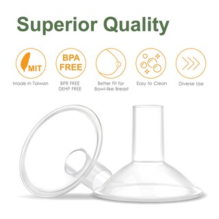 Foto 6 | Foto 6 | Protector De Pecho Maymom Myfit Crater Series, 22 Mm, 2 Piezas - Venta Internacional.